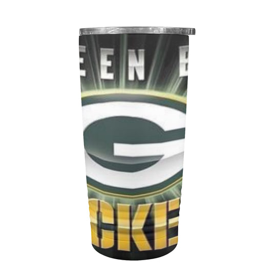 Packers 20oz Insulated Stainless Steel Mobile Tumbler