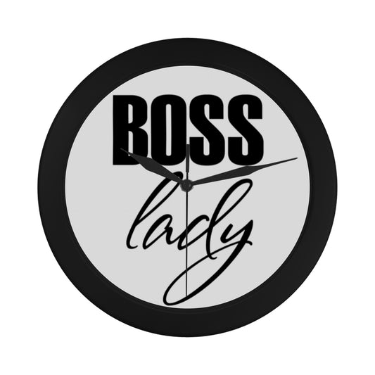 Boss Lady Circular Wall clock