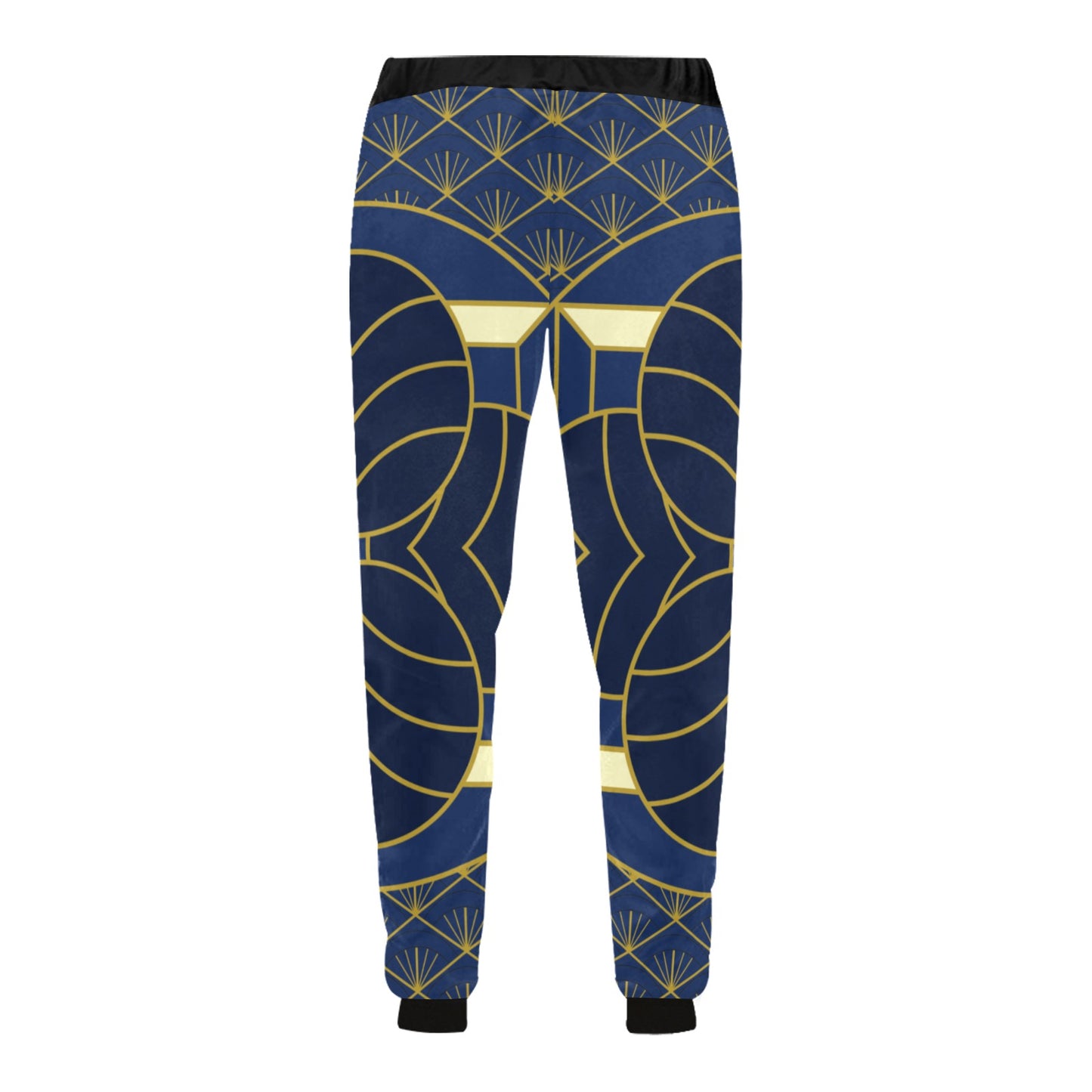 Navy Cut Unisex Sweatpants