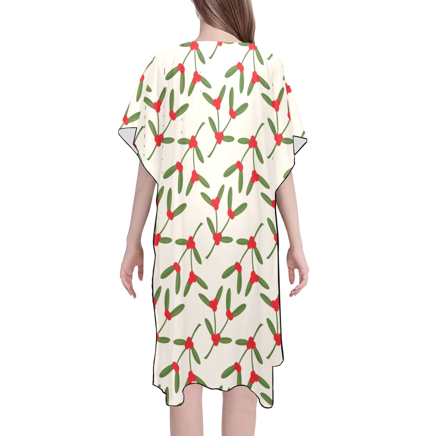 Christmas Time Chiffon Cover Up