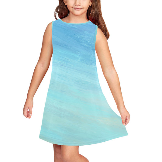 Blue Skies Girls' Sleeveless Dress