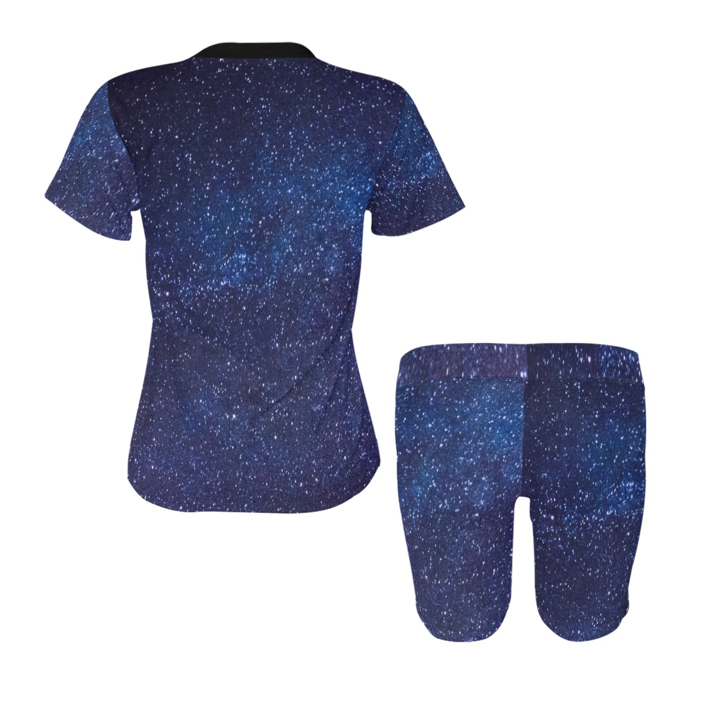 Blue Simmer Women's Short Set