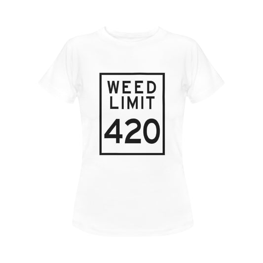 Weed Limit 420 Women's T-Shirt