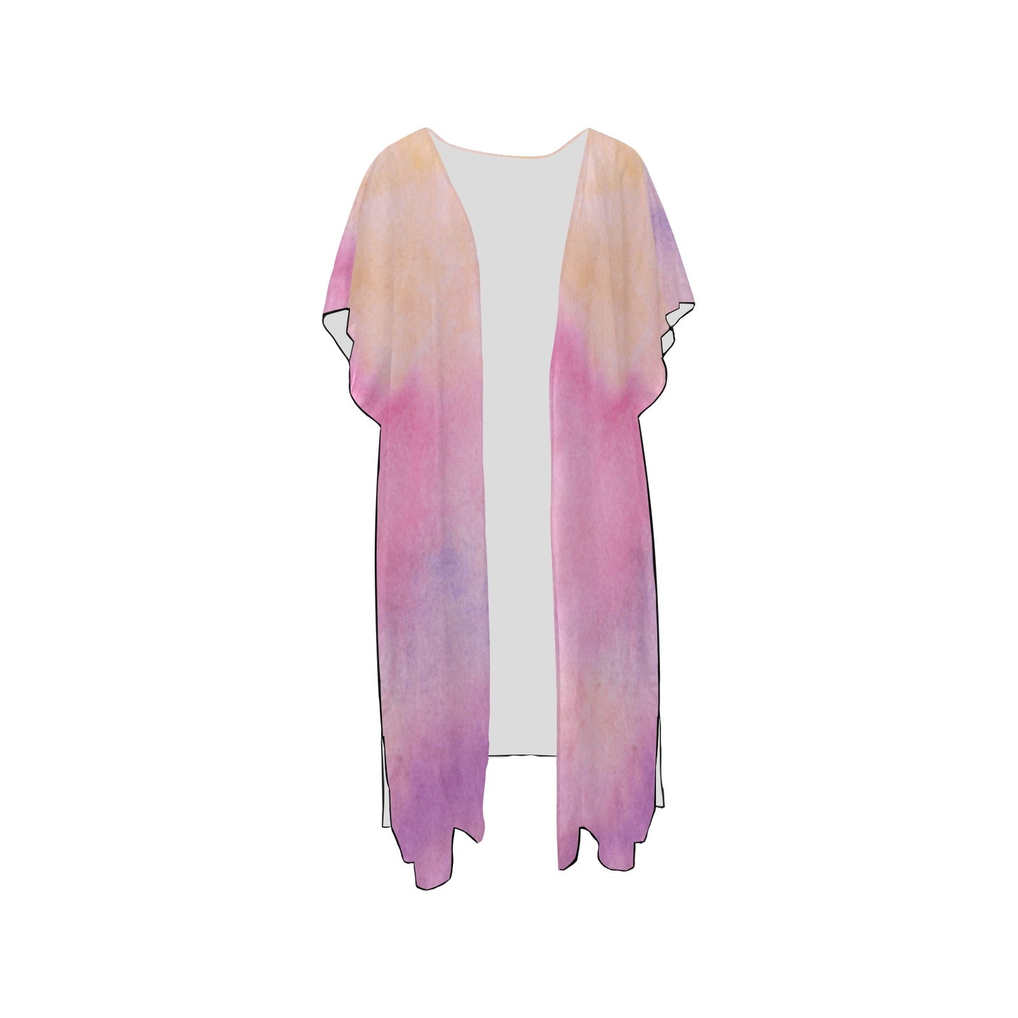 Pink-ish  Chiffon Cover Up