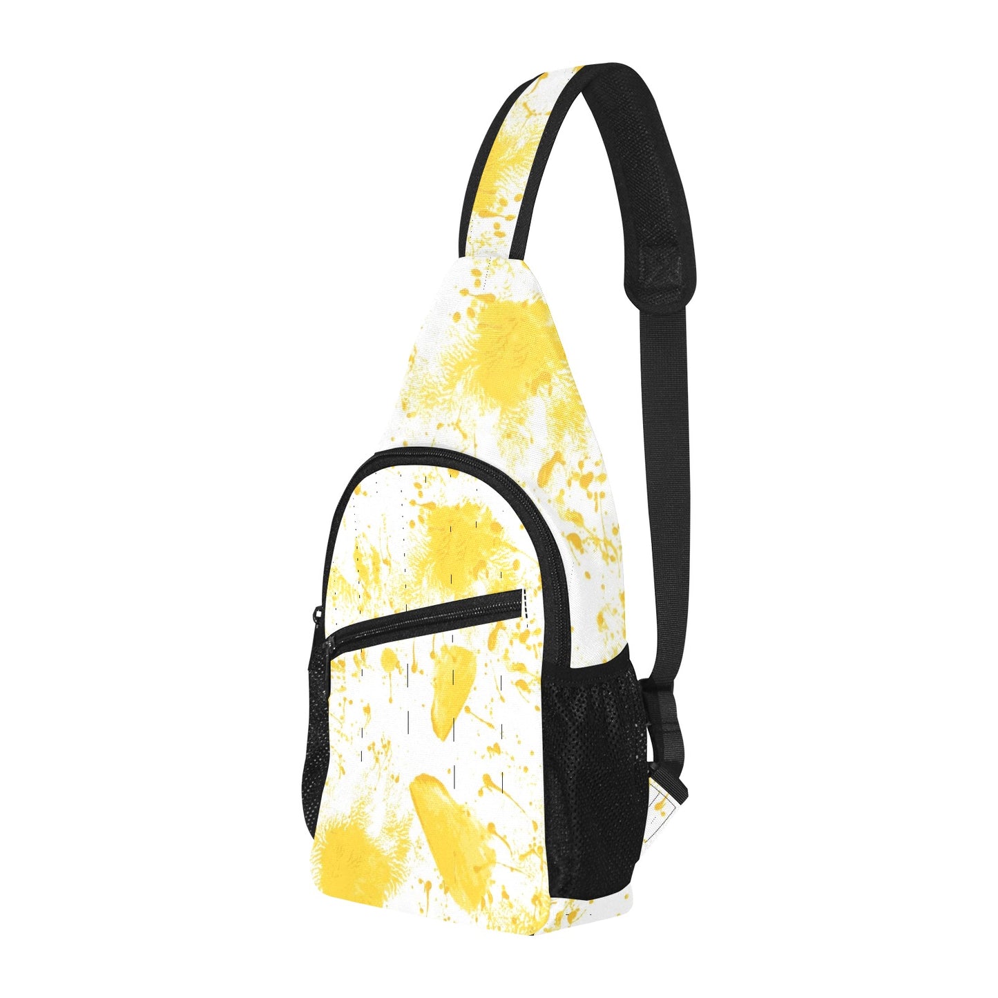 Yellow Splash Chest Bag