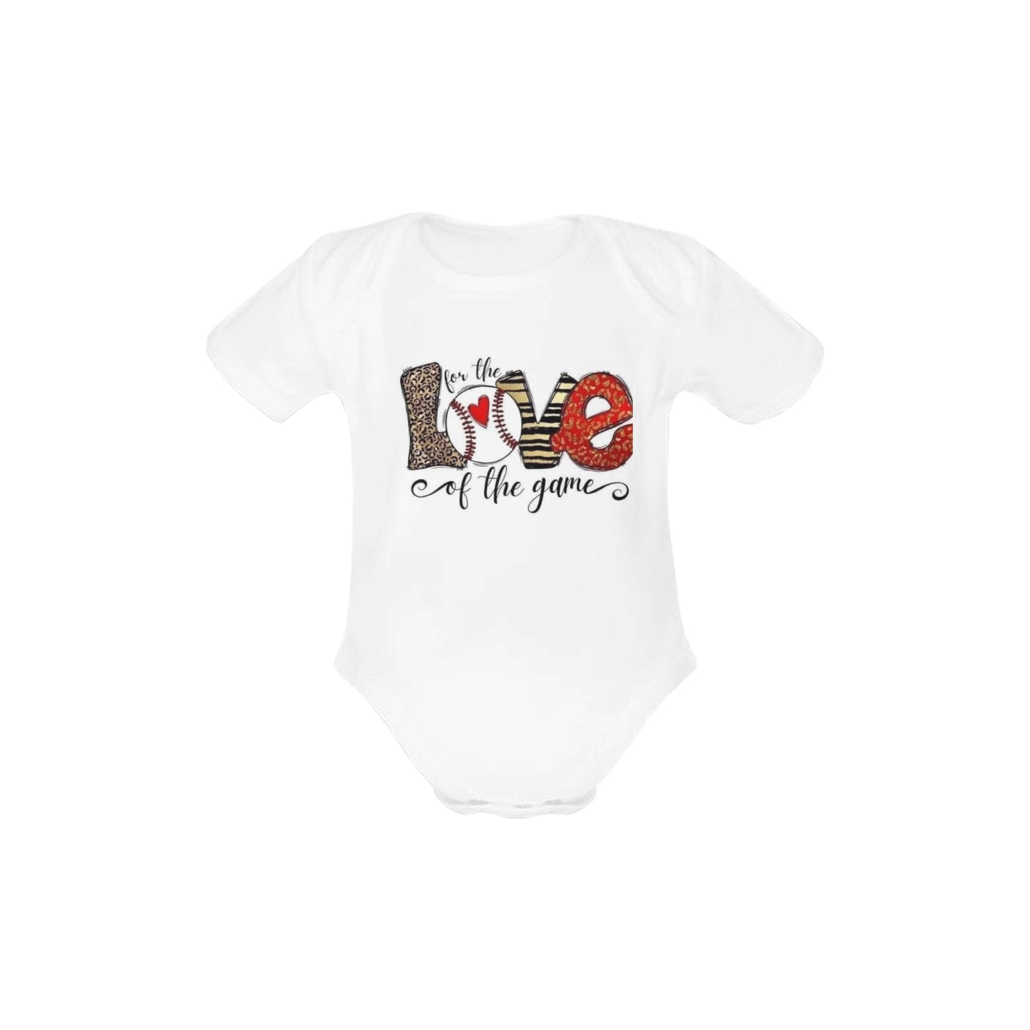 Love of the game Baby Onesie