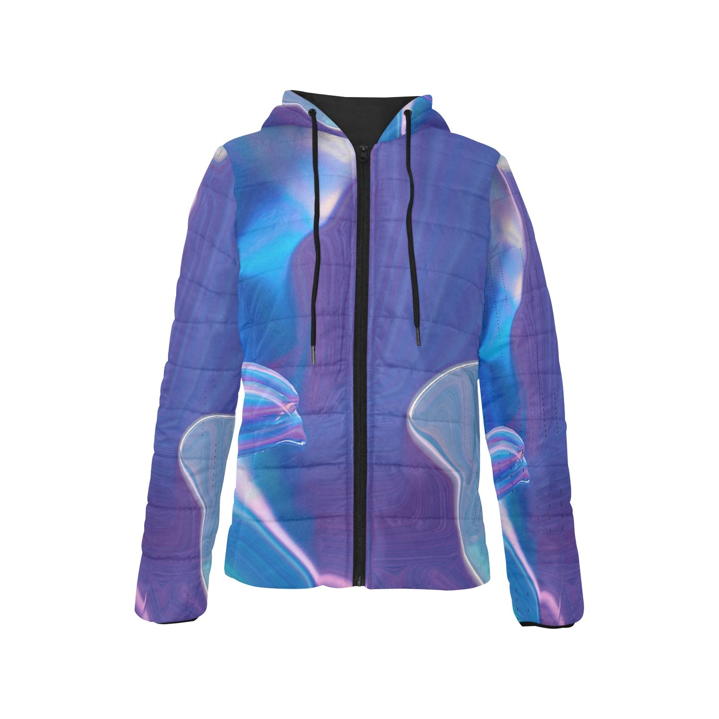 Blue Aura Women's Hooded Jacket