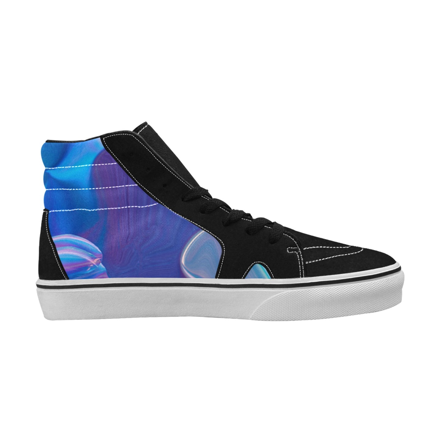 Blue Aura Women's High Top Shoes