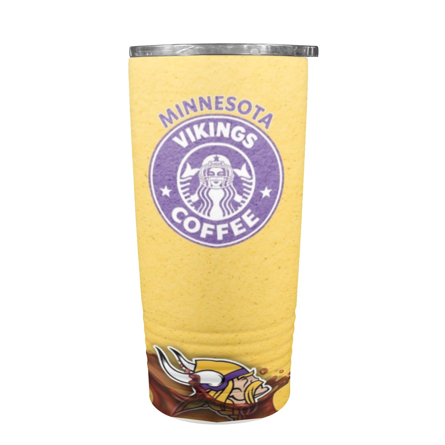 Vikings 20oz Insulated Stainless Steel Mobile Tumbler