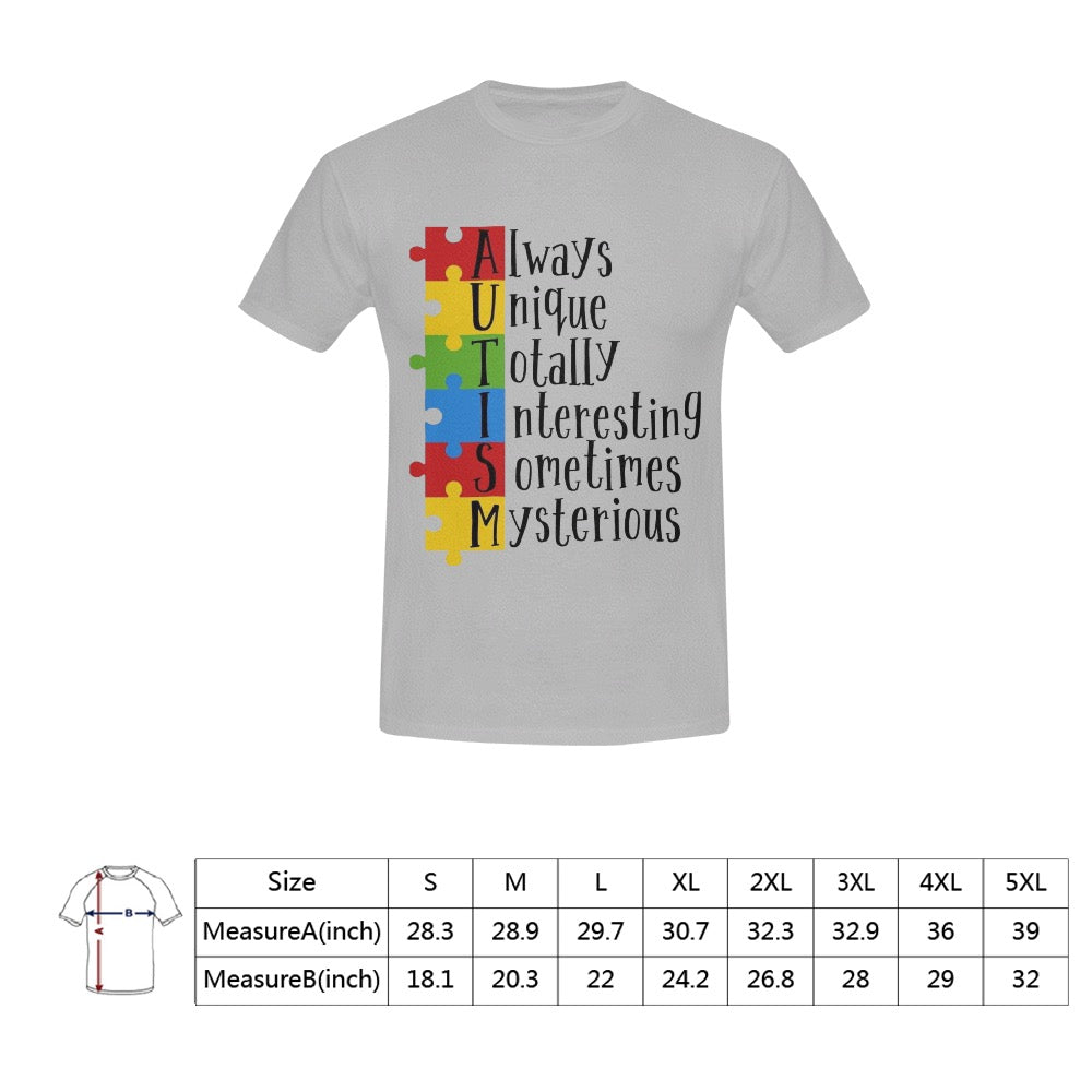 AWARENESS - Autism Men's T-Shirt