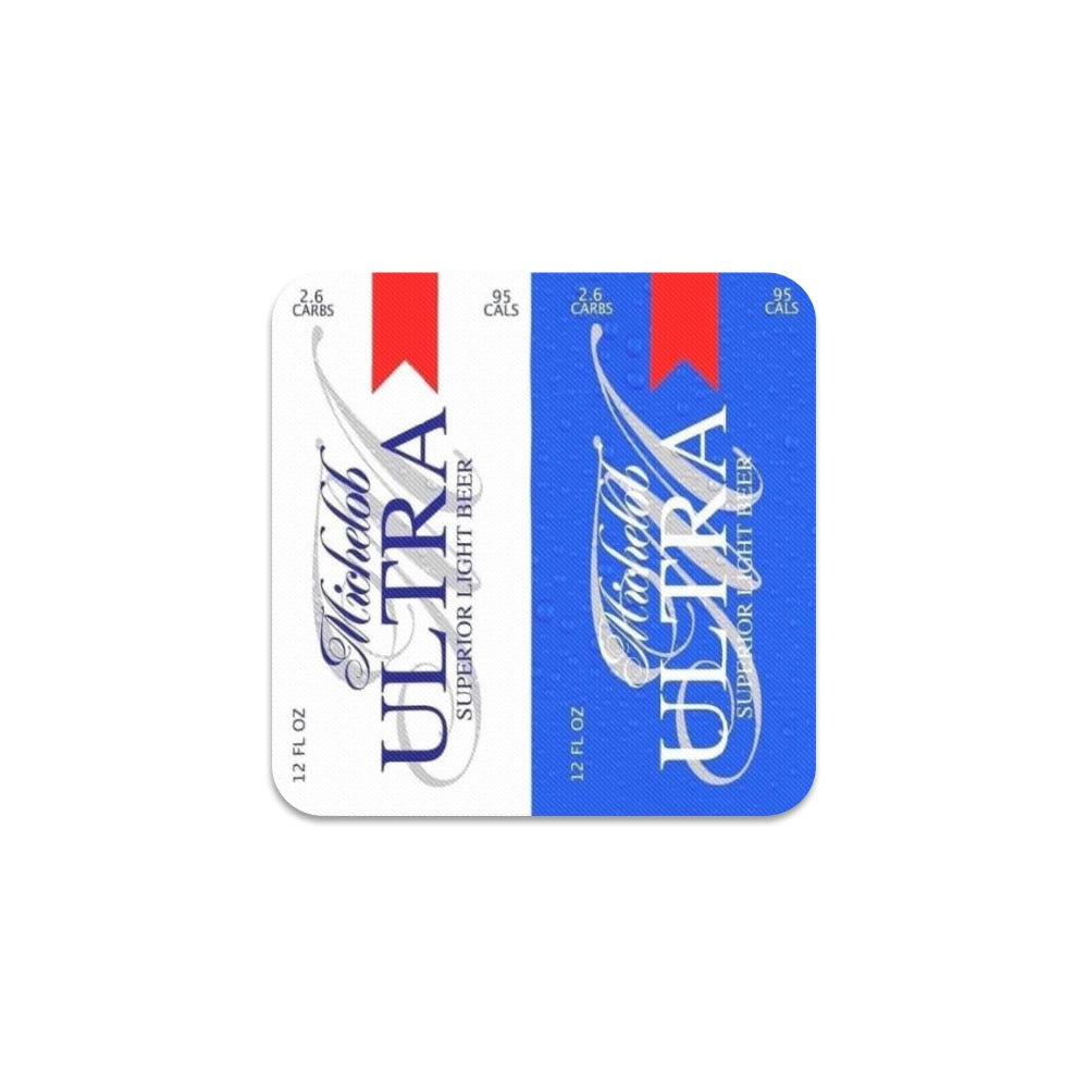 Michelob Ultra Square Coaster