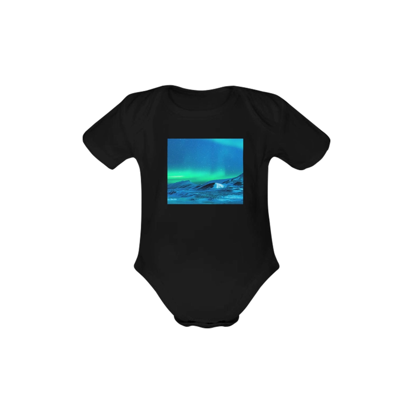 Blue Eclipse Baby Onesie