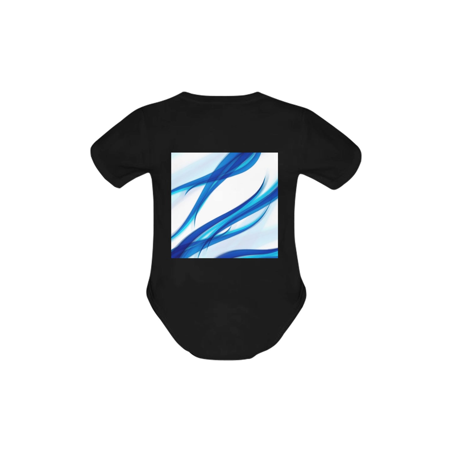 Blue Lightning Baby Onesie