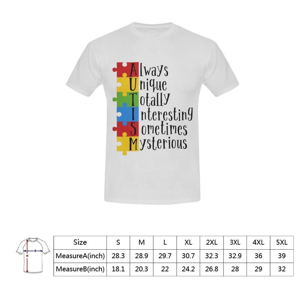 AWARENESS - Autism Men's T-Shirt