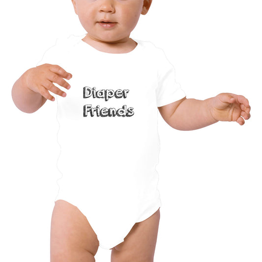 Diaper Friends Baby Onesie