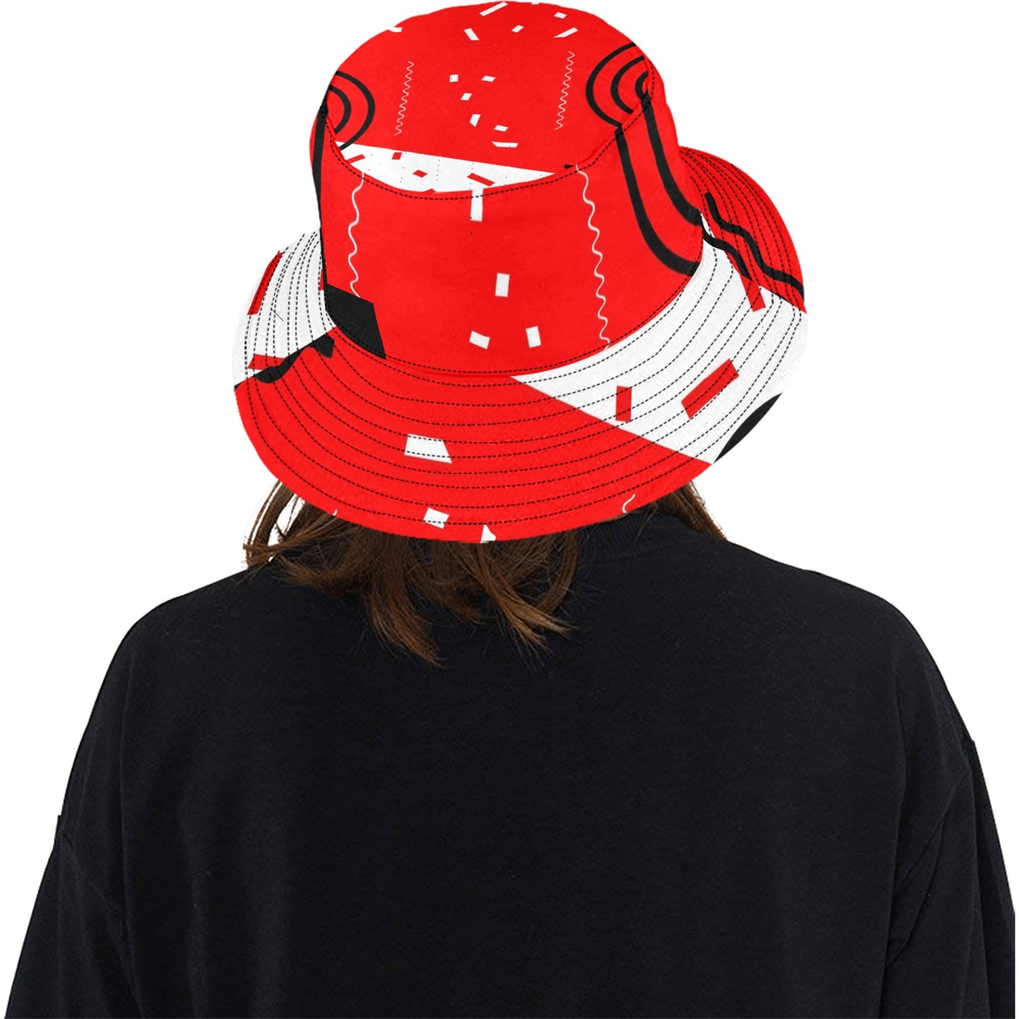 Red does it good Unisex Bucket Hat