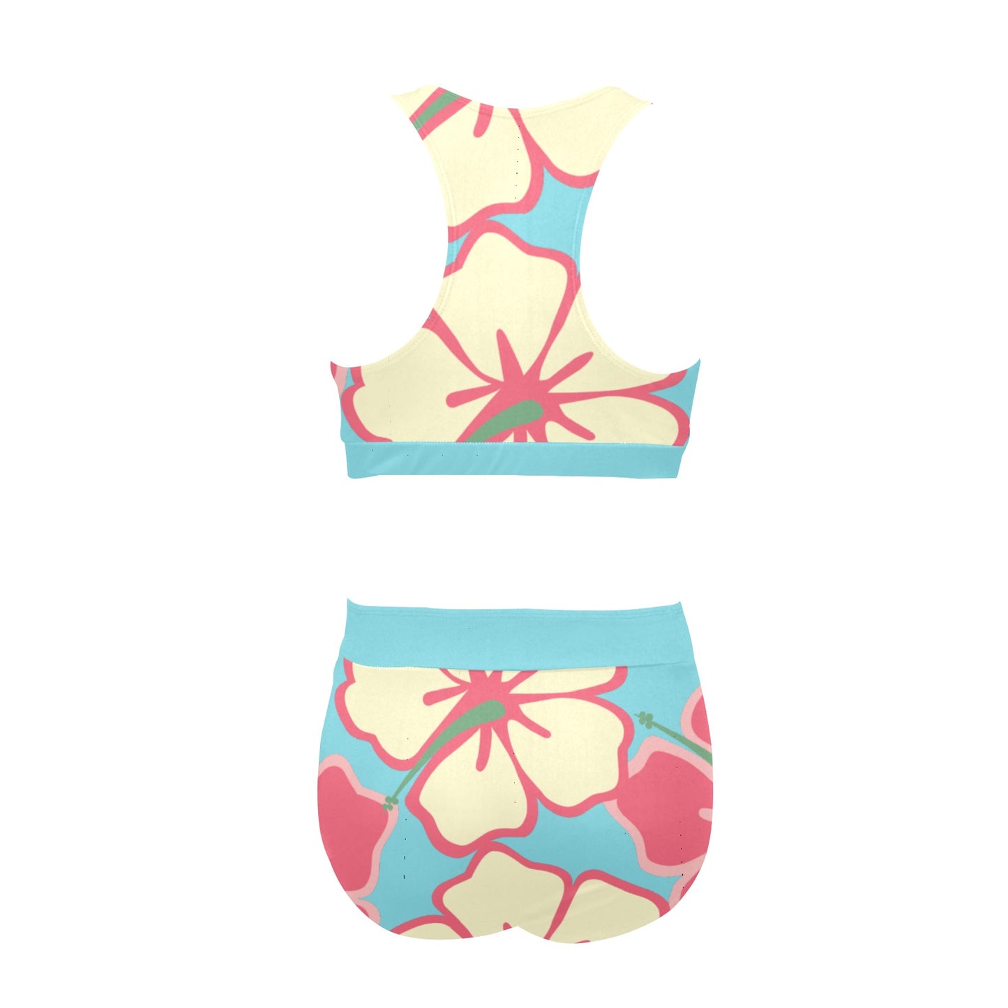 Hawaiian Tropics Crop Bikini Swimsuit