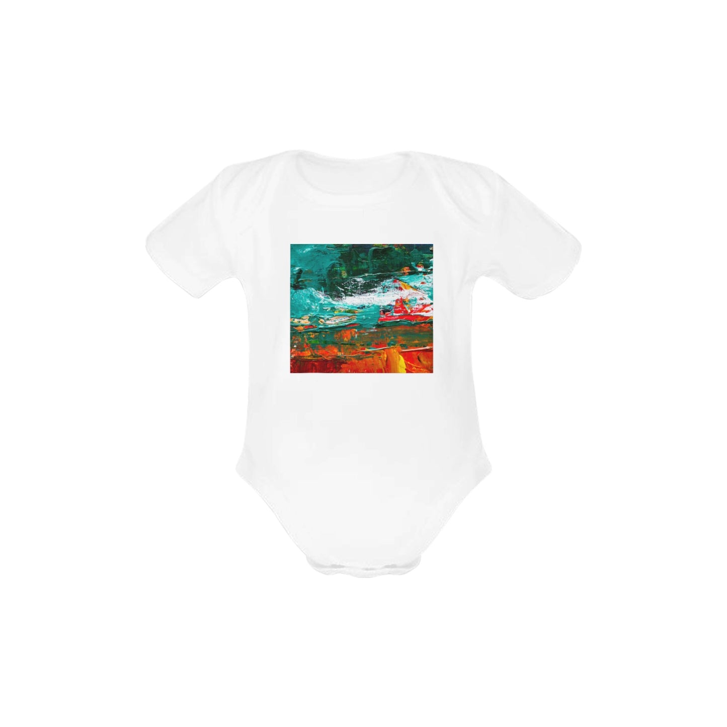 Painting Baby Onesie