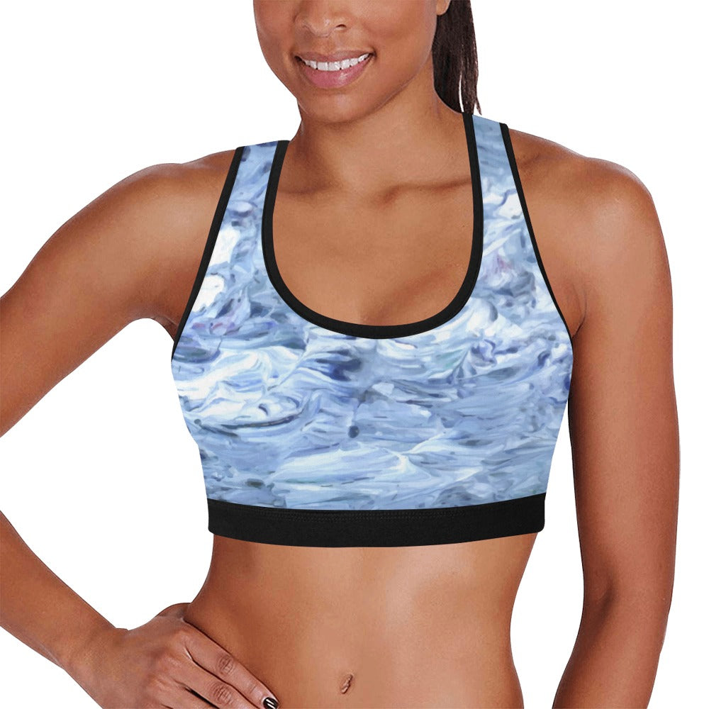 Motion In The Ocean Sports Bra