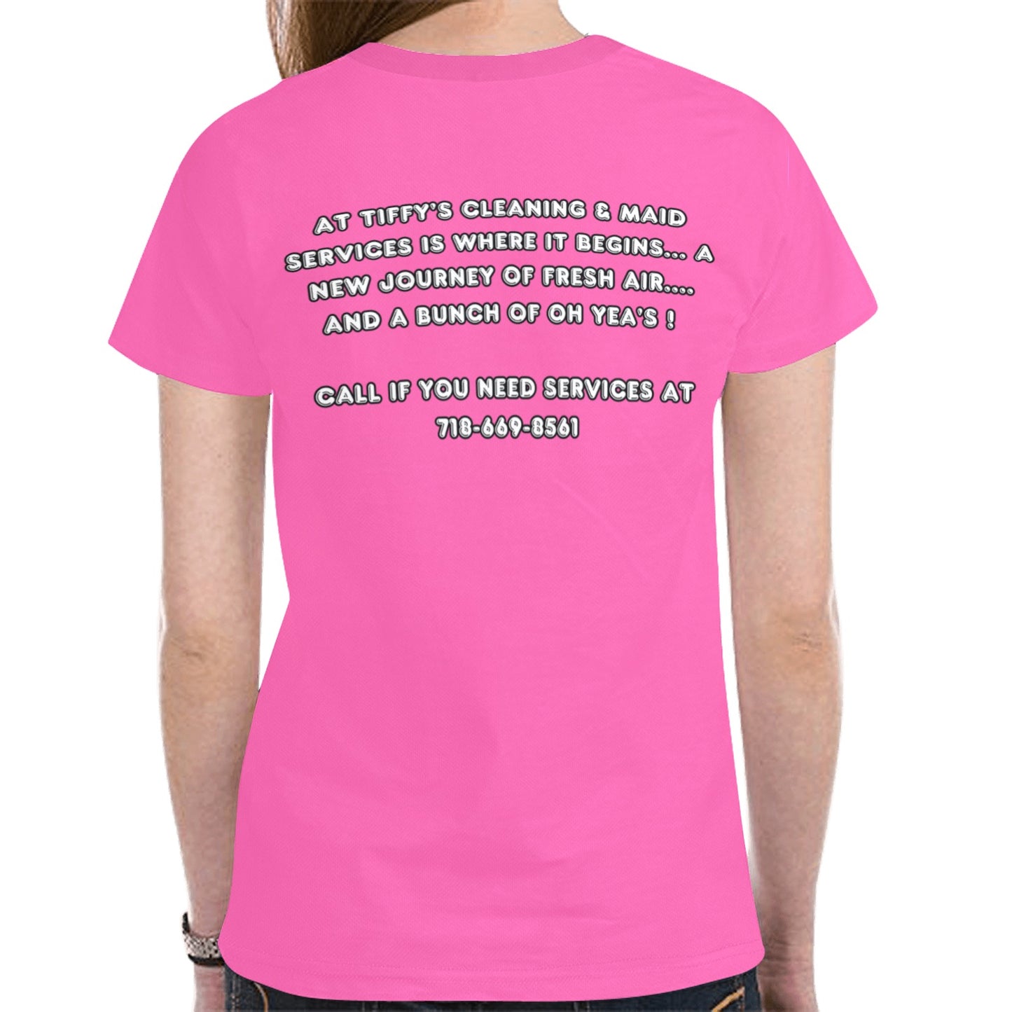 Pink Tiffy T-shirt for Women