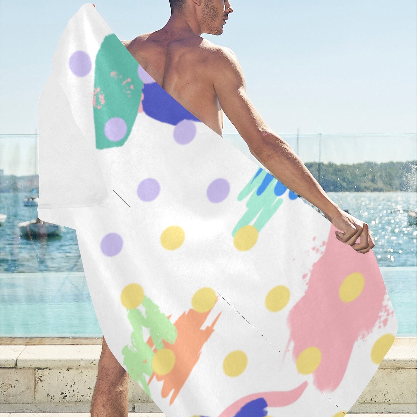 Creative Fun Beach Towel 32"x 71"