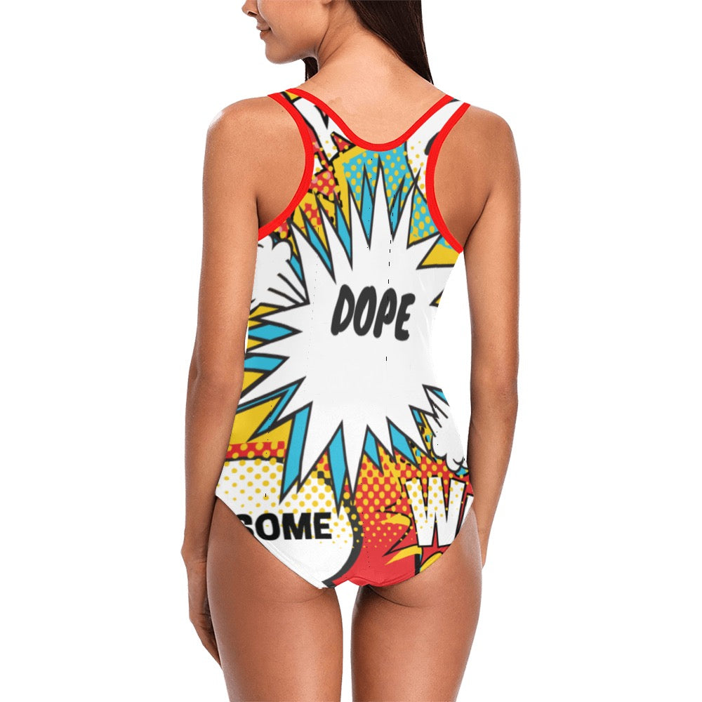 Comic Words Swimsuit