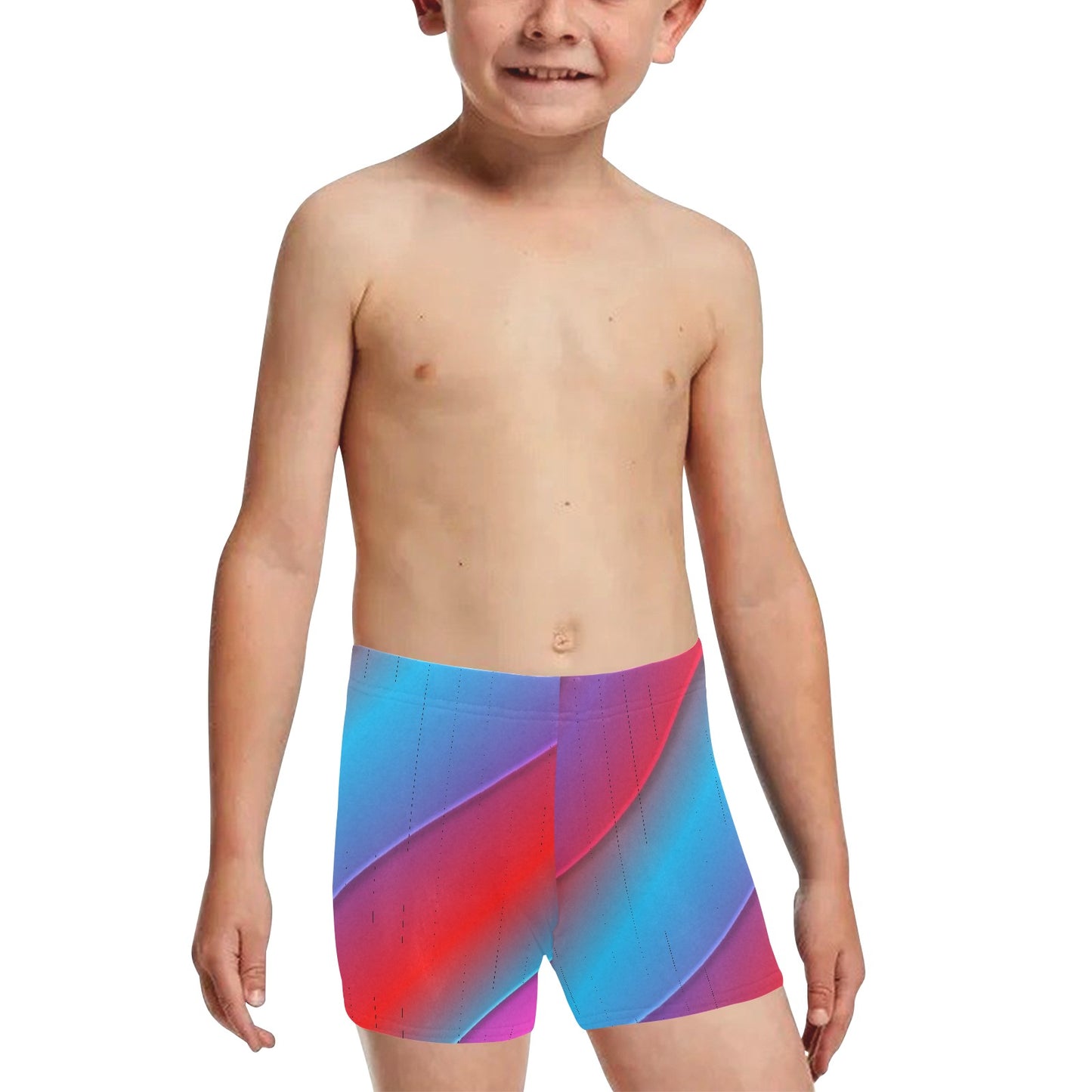 Red Brite Little Boys' Swimming Trunks