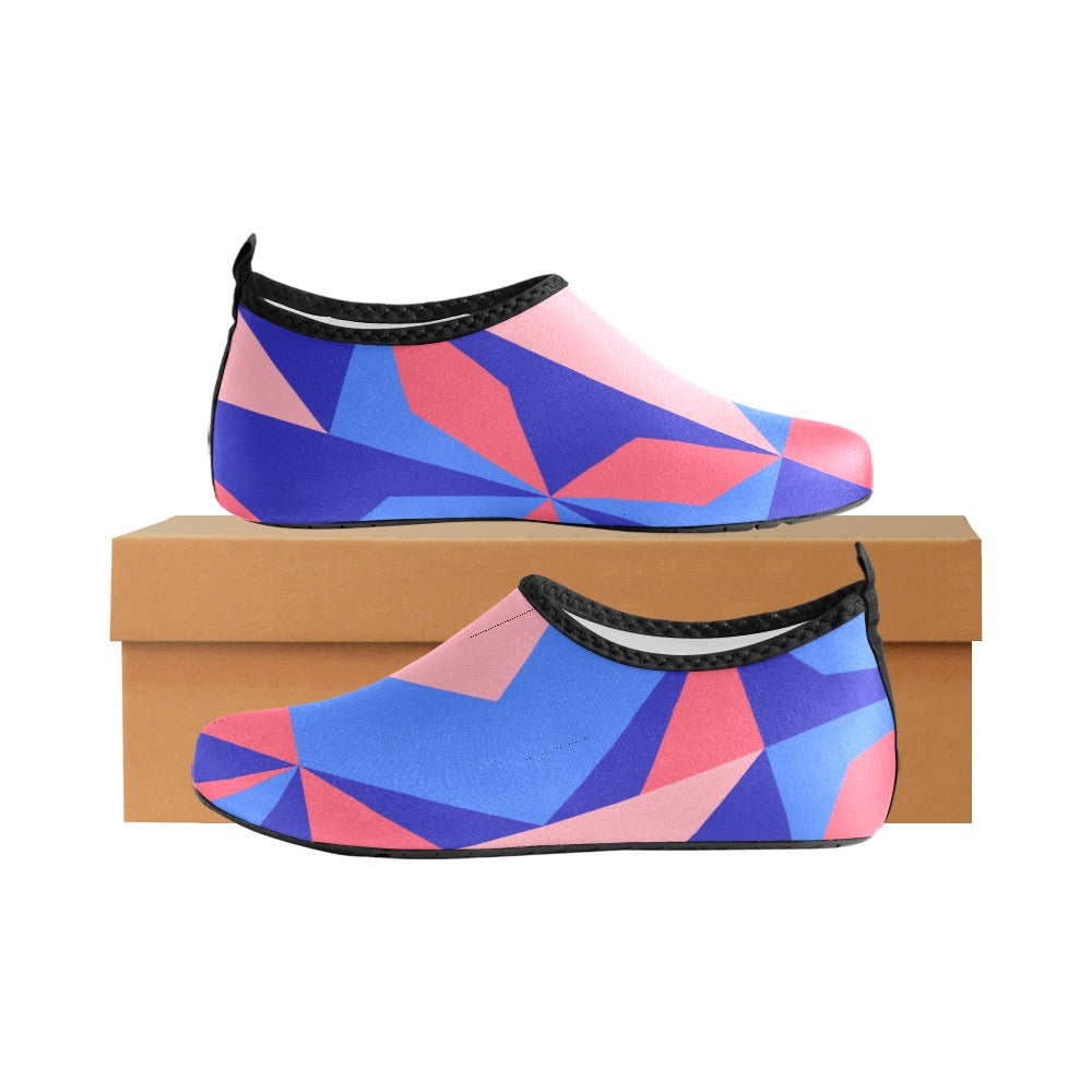 Color Abstract Women's Slip-On Water Shoes