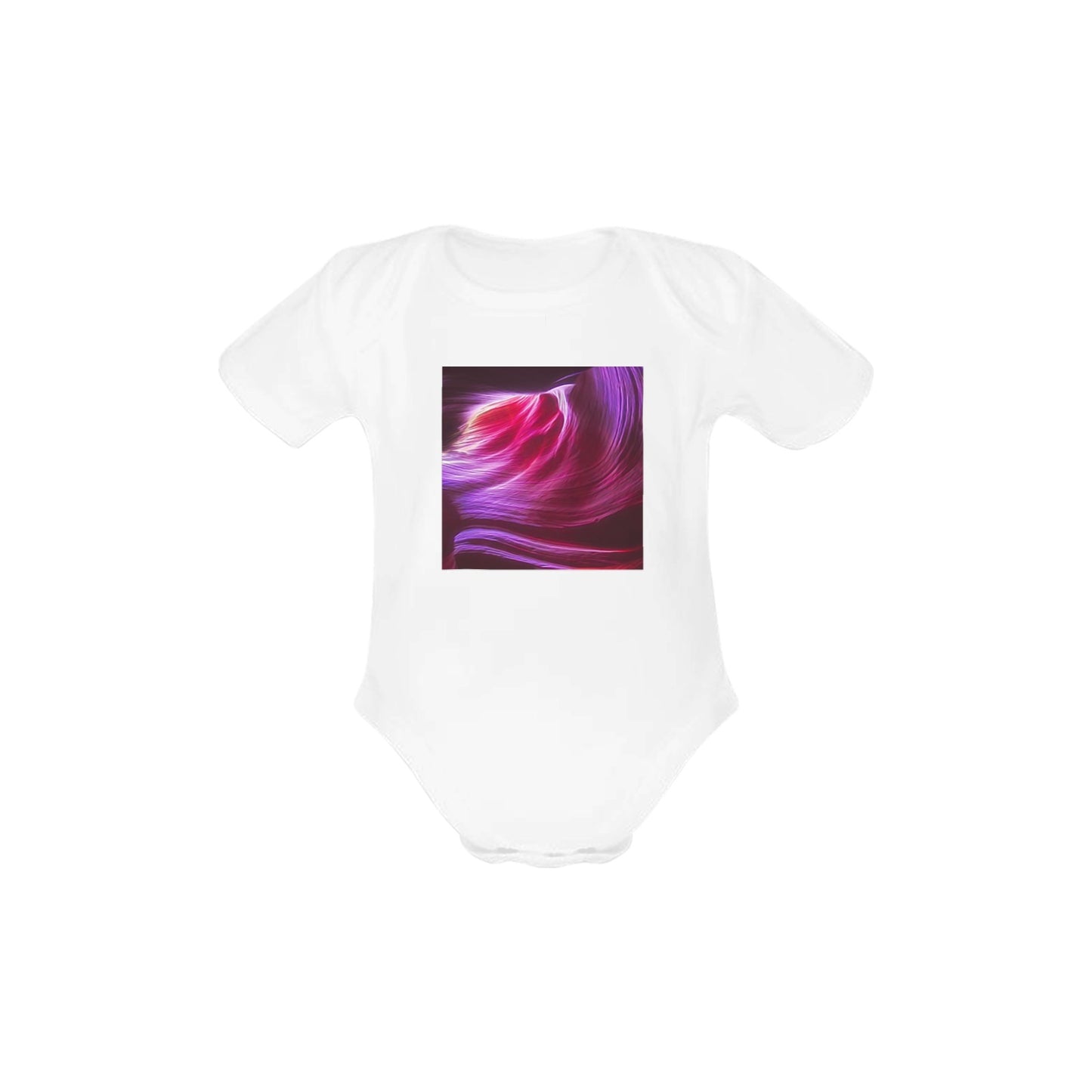 Purple Winds Baby Onesie