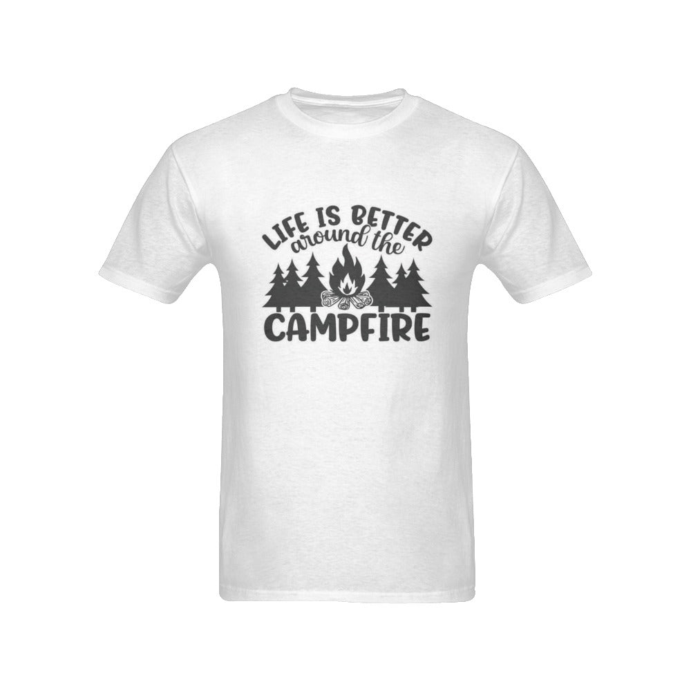 Life Better Campfire Men's T-Shirt