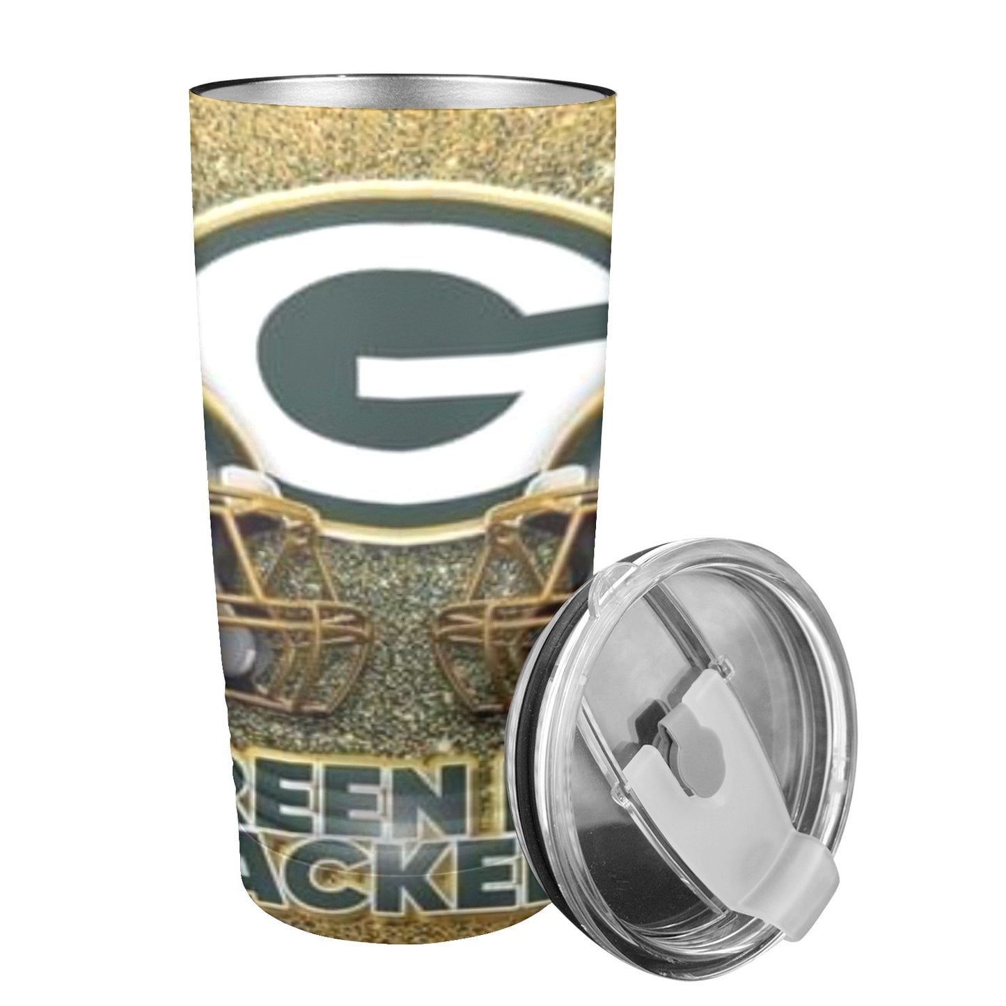 Green Bay 20oz Insulated Stainless Steel Mobile Tumbler