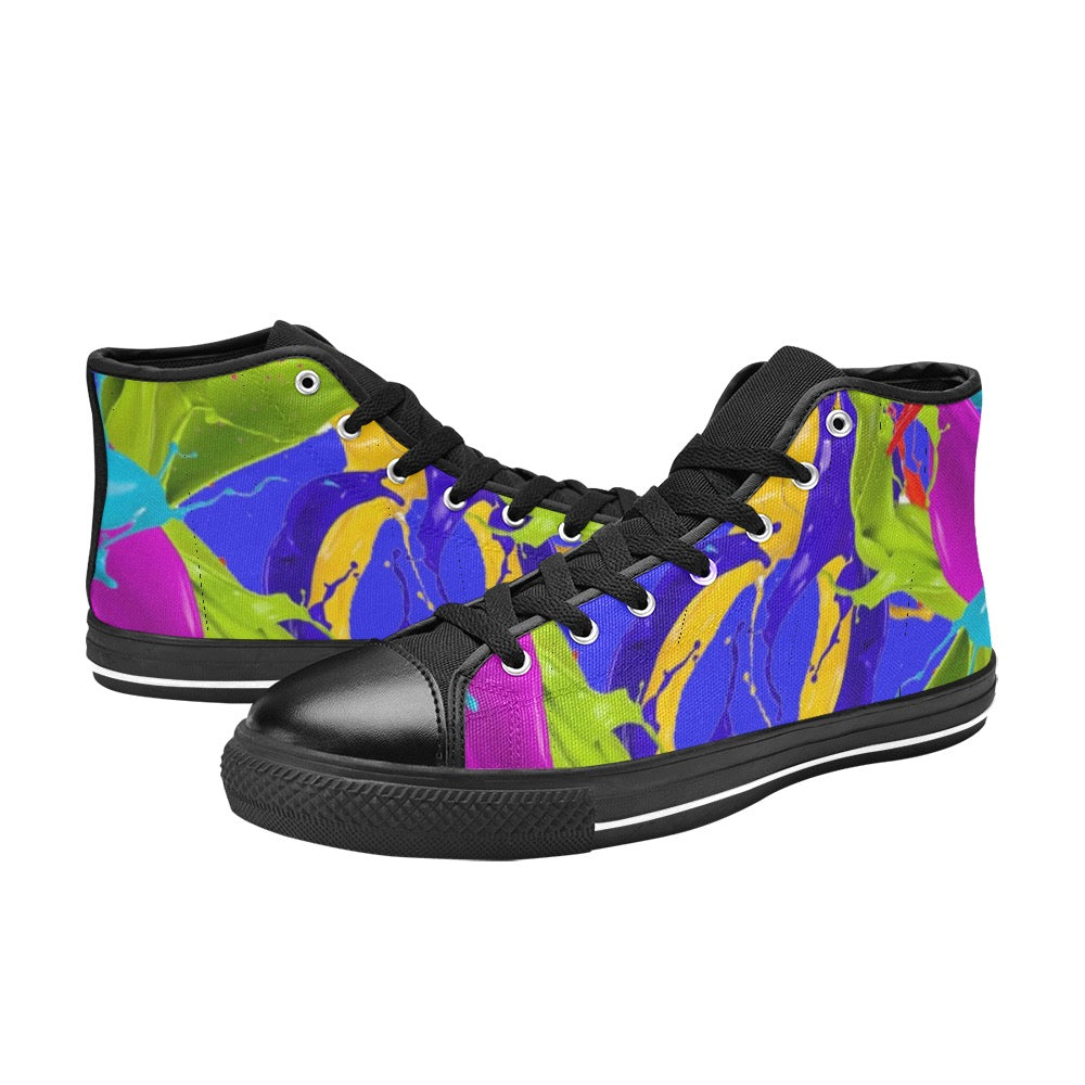 Color Mix High Top Shoes- Kids