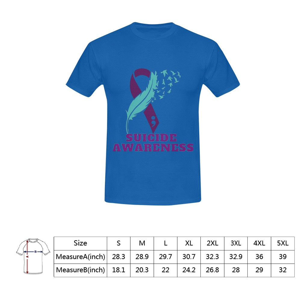 AWARENESS - Suicide Men's T-Shirt