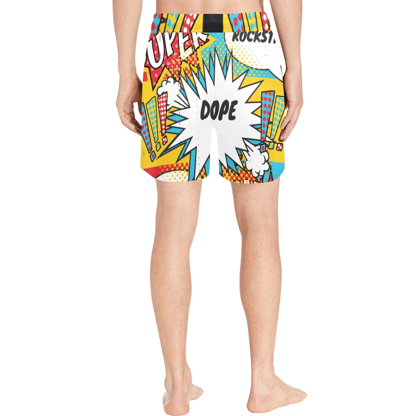 Comic Words Men's Swim Shorts