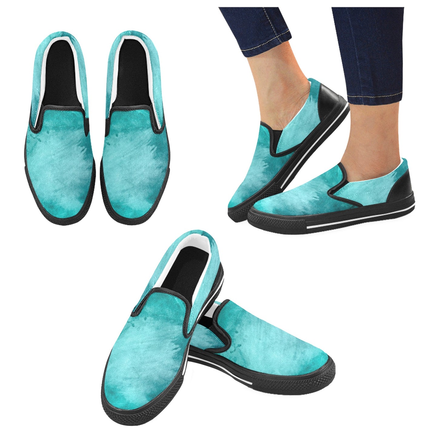 Blue Lagoon Men's Slip-on Shoes