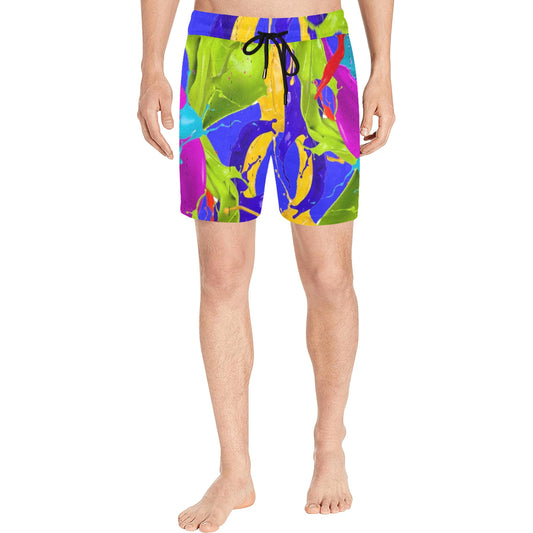 Color Mix Men's Swim Shorts