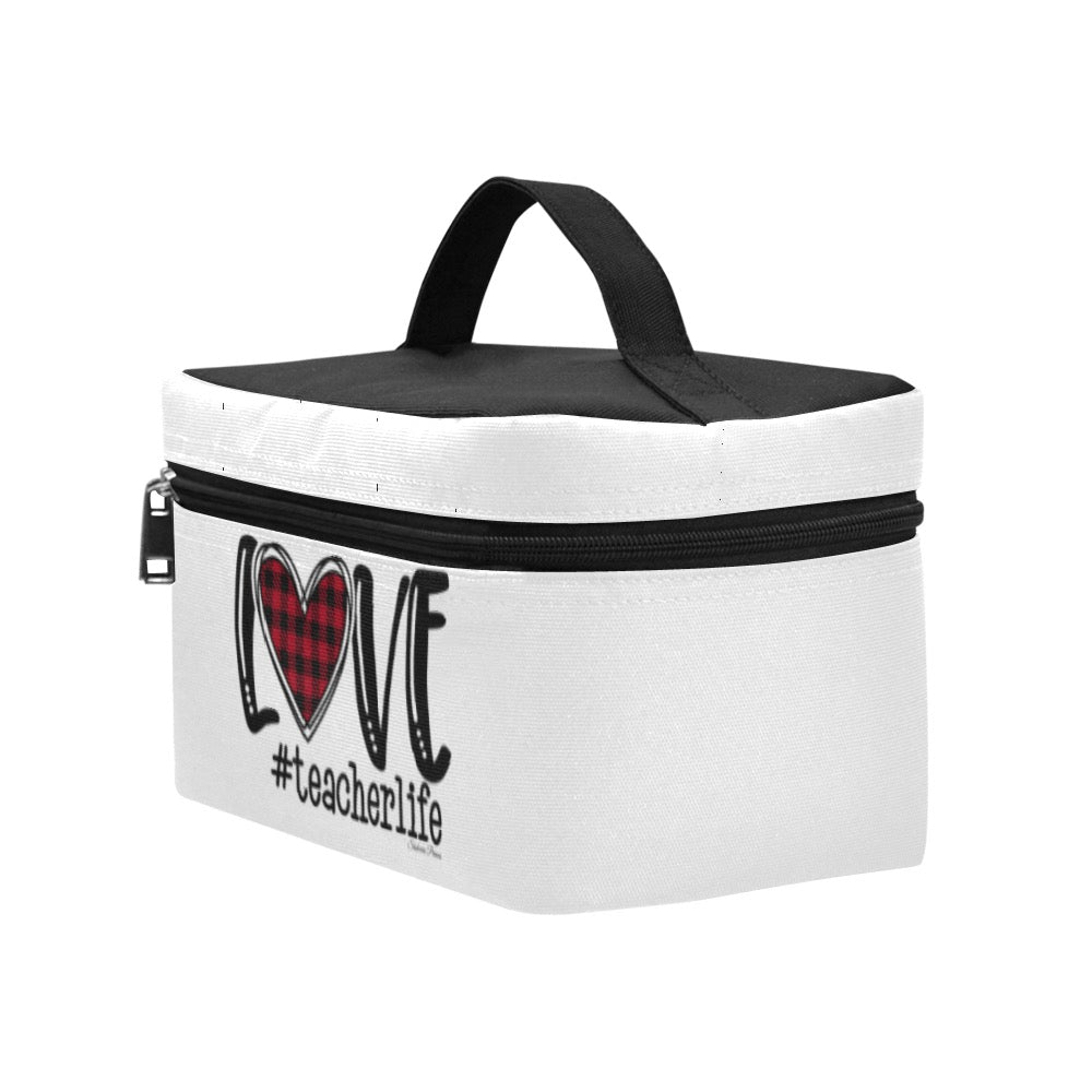 Love Teacher Life Cosmetic Bag/Large