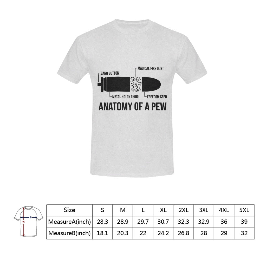 Anatomy of a pew Men's T-Shirt