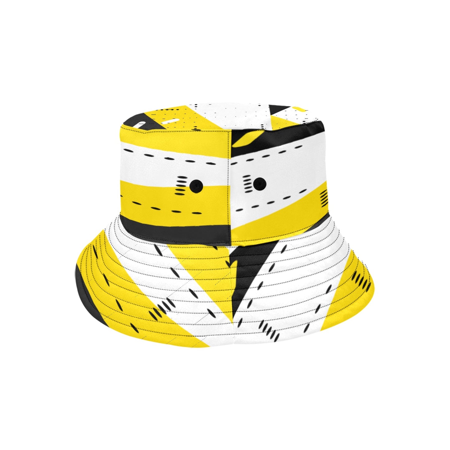 Black & Yellow Unisex Bucket Hat