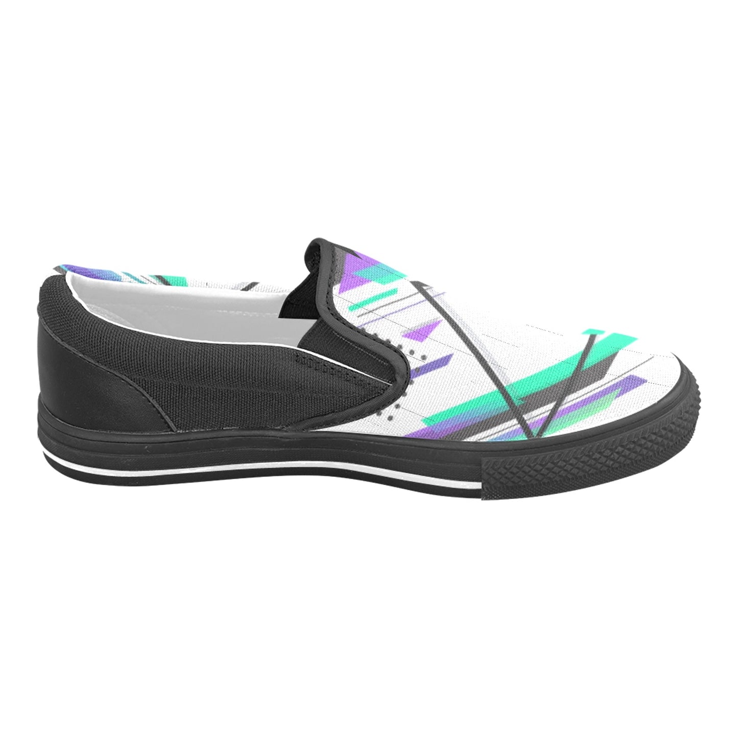 Retro Skate Slip-on Shoes -Kid