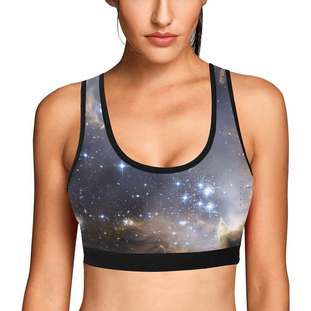 Galaxy Night Women's Sports Bra