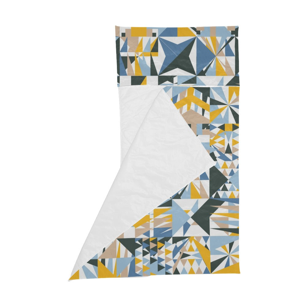 Blue Abstract Kids' Sleeping Bag