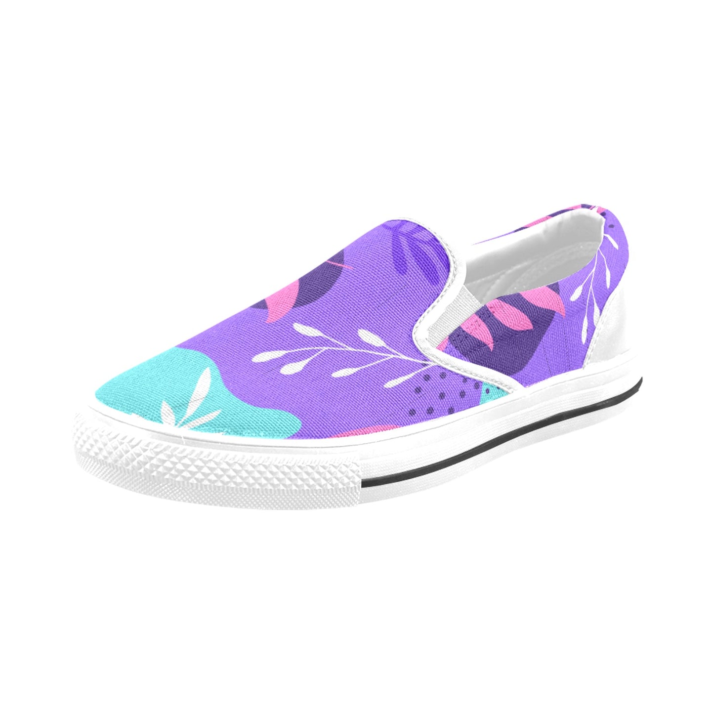 Purple Palms Slip-on Shoes -Kid