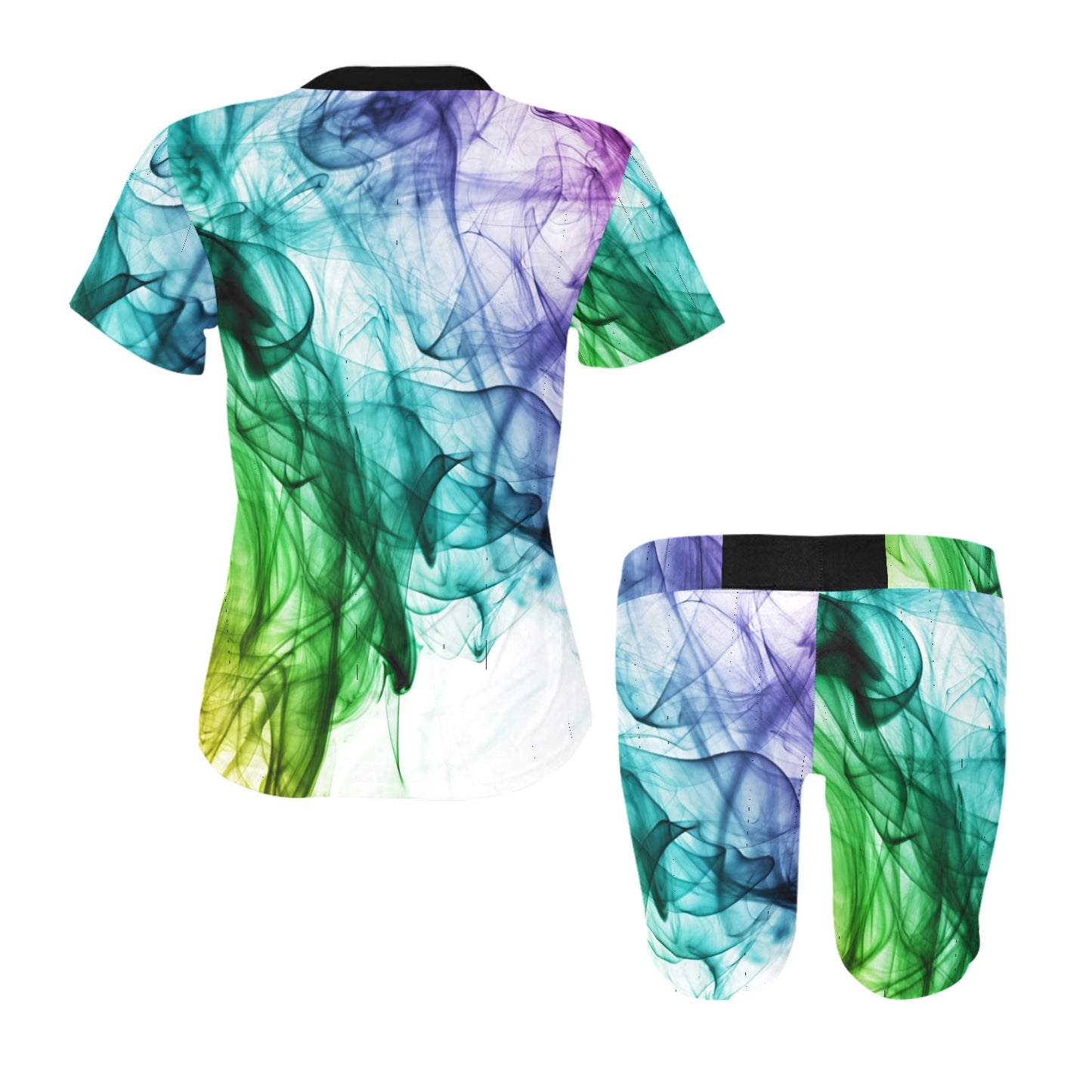 Color Whirl Women's Short Set