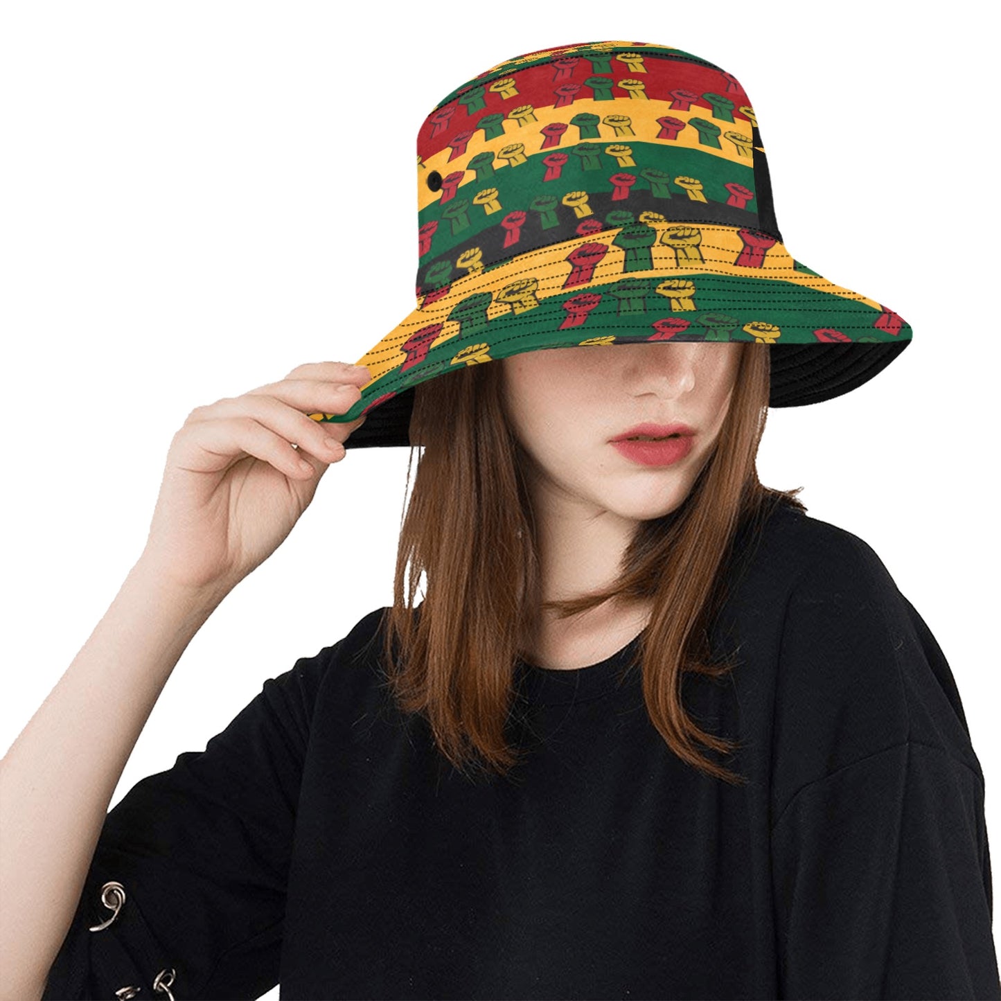 Fist of unity Unisex Bucket Hat