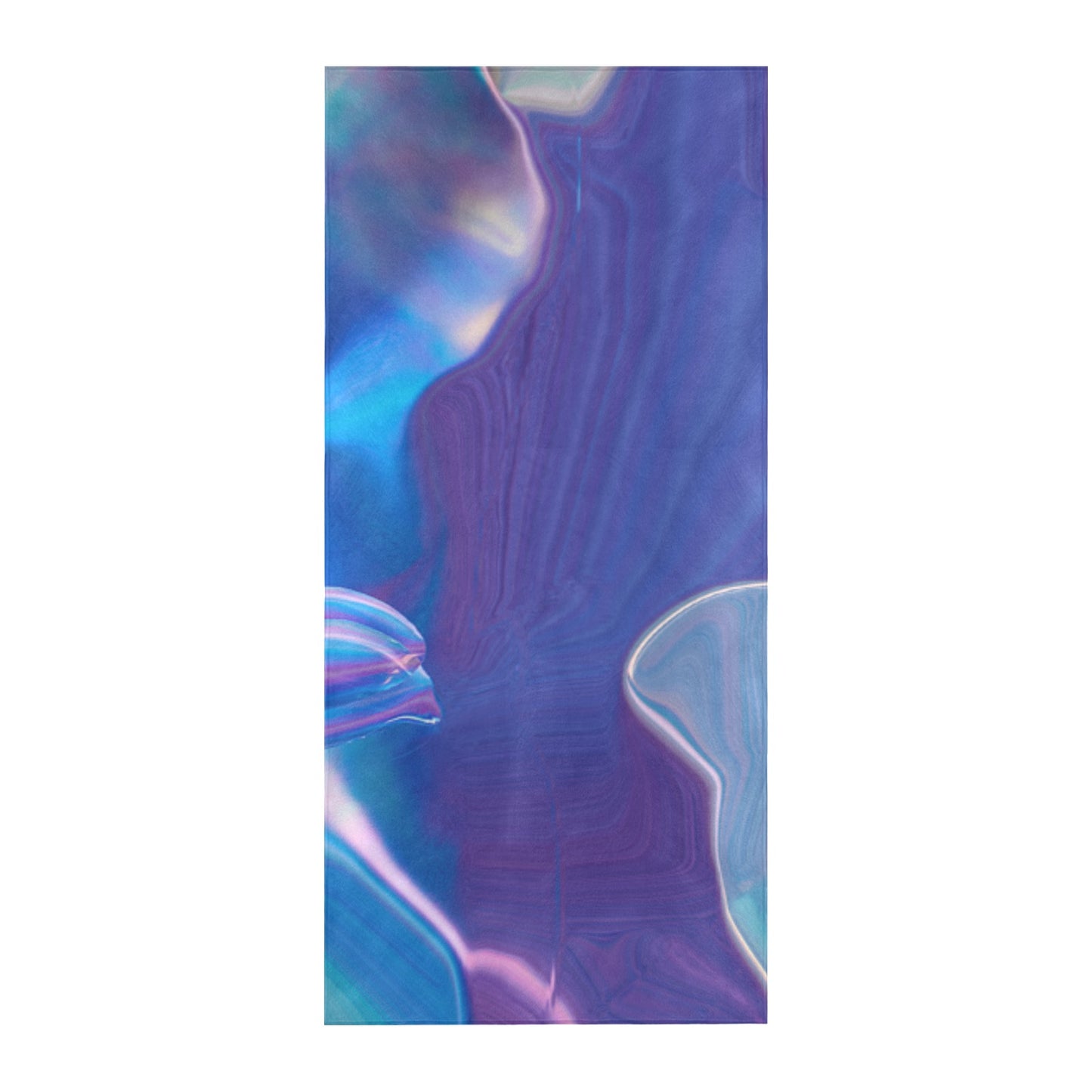 Blue Aura Beach Towel 32"x 71"