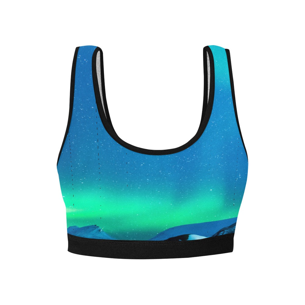 Sky Eclipse Women's Sports Bra