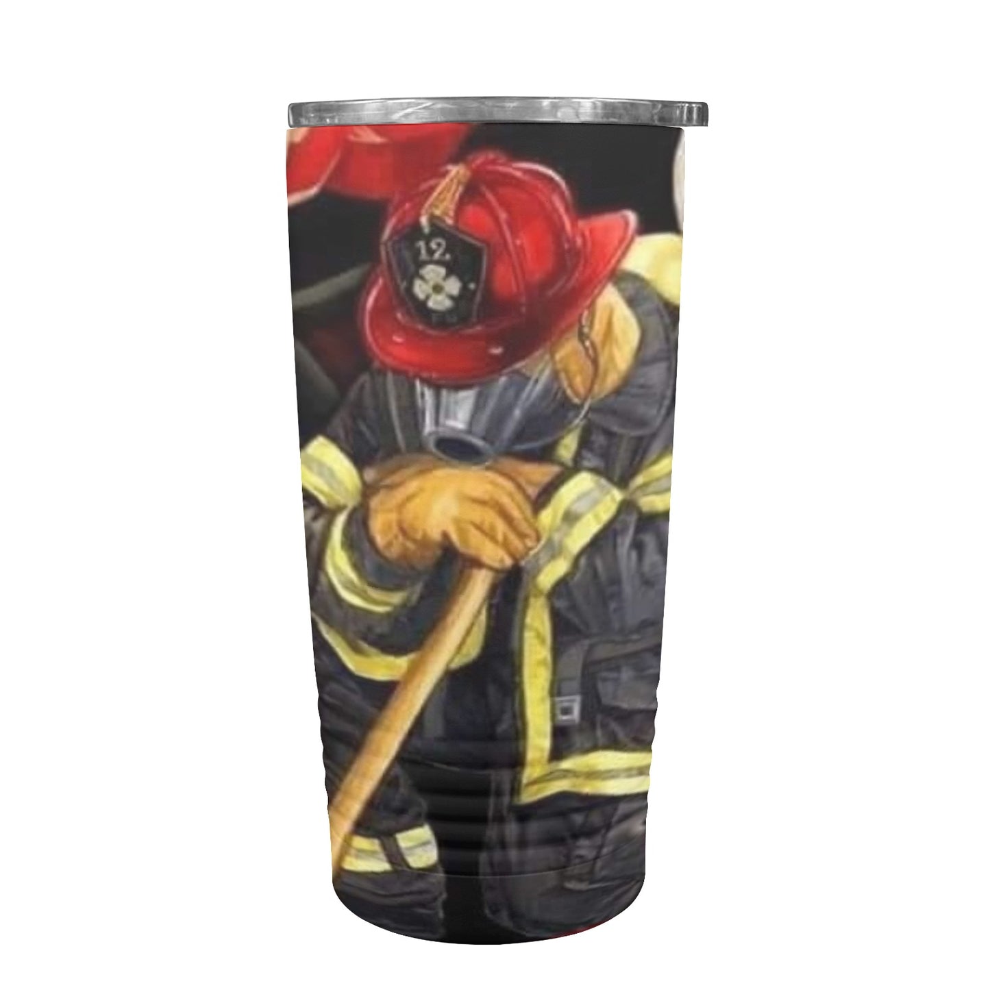 Firefighters 20oz Insulated Stainless Steel Mobile Tumbler