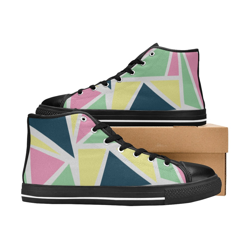 Colored Angels High Top Shoes- Kids