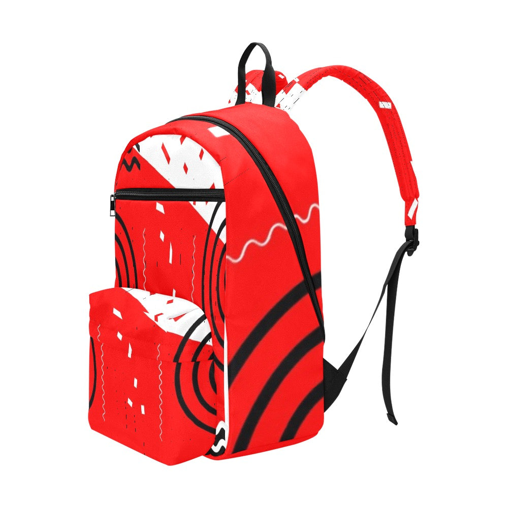 Red Does it Good Large Capacity Travel Backpack